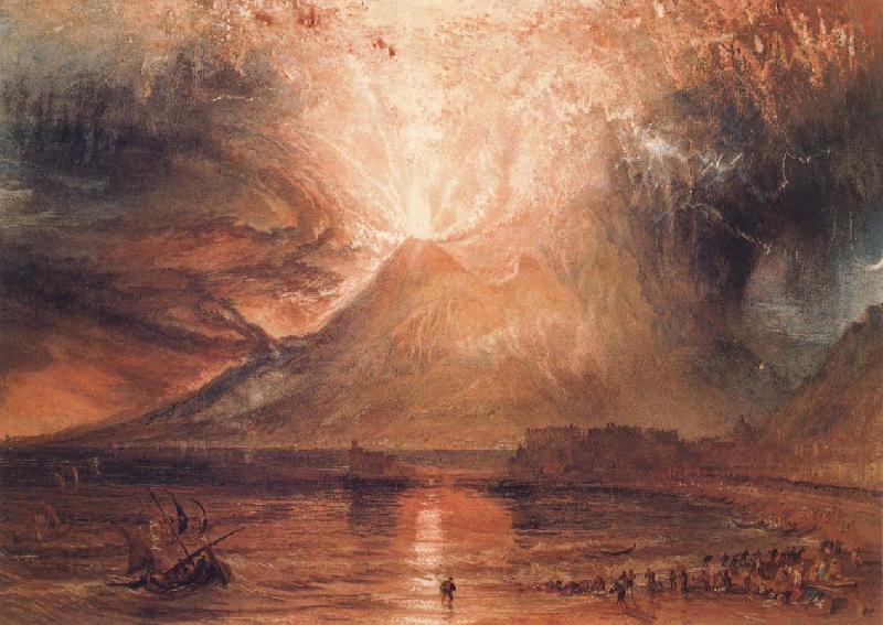 J.M.W. Turner Mount Vesuvius in Eruption China oil painting art